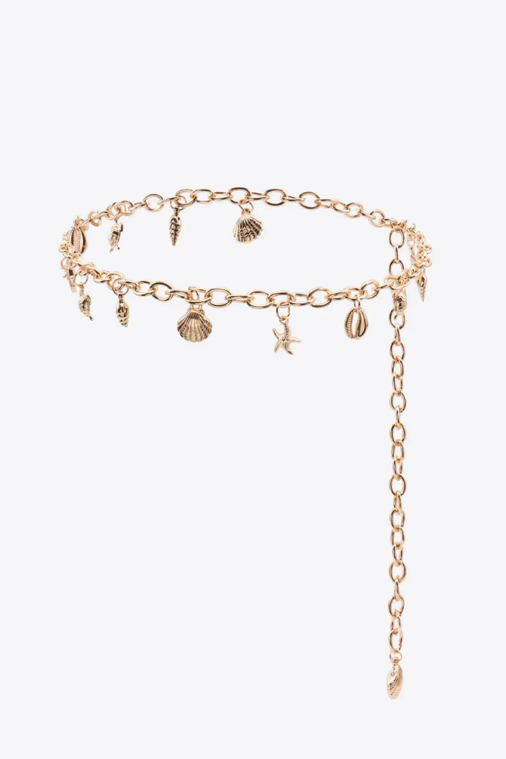 Ocean Element Charm Chain Belt  Style Ratio
