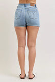 Judy Blue High-Waisted Slim Short with Cell Phone Back Pockets  Style Ratio