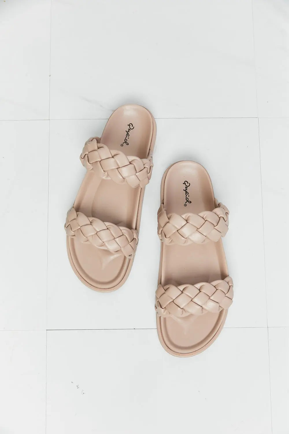 Qupid Braided Open Toe Sandals  Style Ratio