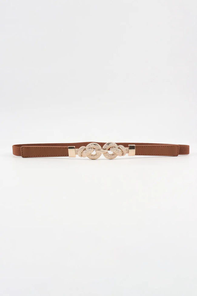 Zinc Alloy Buckle PU Leather Belt  Style Ratio