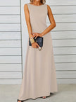 Sleeveless Flowy Maxi Dress  Style Ratio