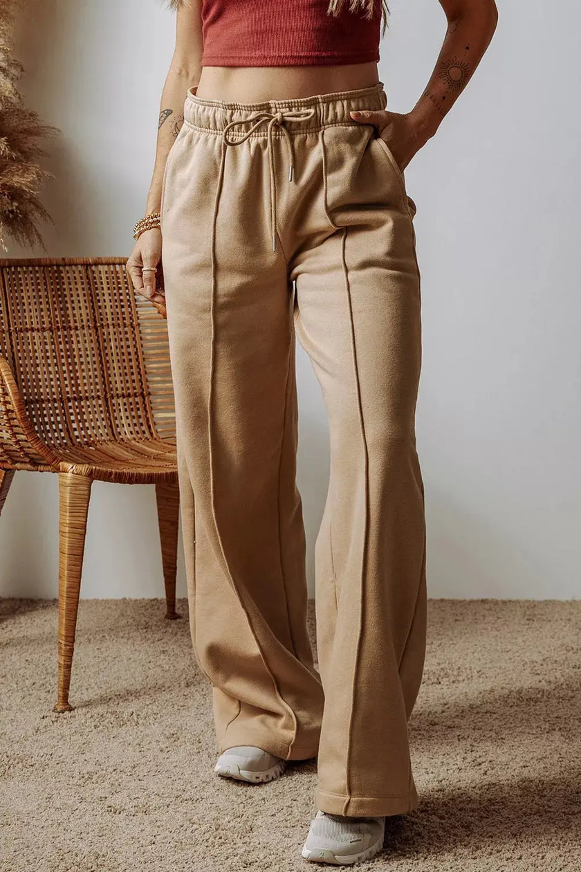 Wide Leg Drawstring Pants  Style Ratio