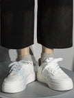 Lace Up Round Toe Platform Shoes  Style Ratio