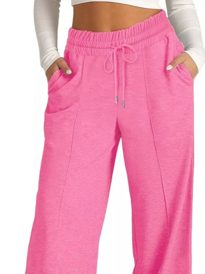 Wide Leg Drawstring Pants  Style Ratio