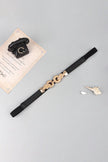 Zinc Alloy Buckle PU Leather Belt  Style Ratio