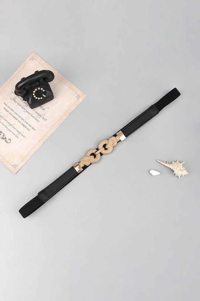 Zinc Alloy Buckle PU Leather Belt  Style Ratio