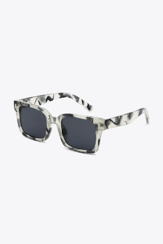 UV400 Polycarbonate Square Sunglasses  Style Ratio