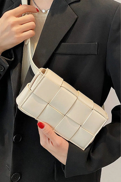 Zenana Woven Crossbody Bag Trendsi