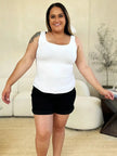 Basic Bae Full Size Square Neck Wide Strap Tank  Style Ratio