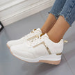 Lace Up Wedge Sneakers  Style Ratio