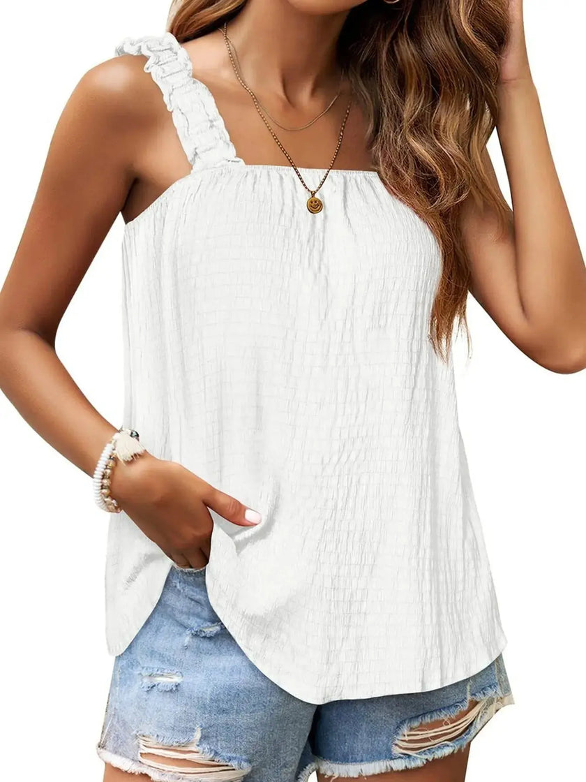 Square Neck Tank Top  Style Ratio