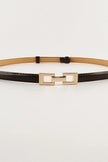PU Skinny Belt  Style Ratio