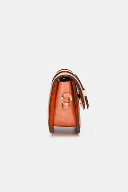 Nicole Lee Embossed Crossbody Bag Trendsi