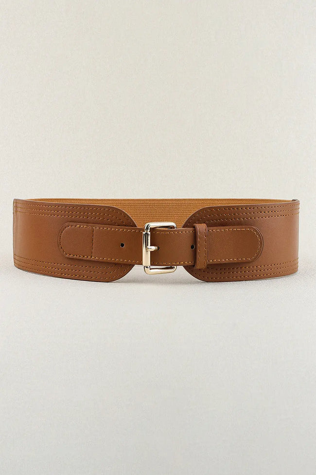 Elastic Wide PU Belt  Style Ratio