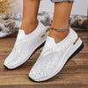 Rhinestone Wedge Sneakers  Style Ratio