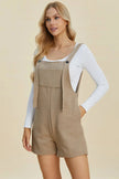 Double Take Full Size Texture Sleeveless Romper  Style Ratio