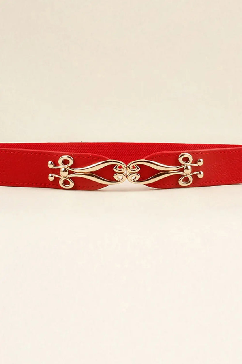 Alloy Buckle Elastic Belt  Style Ratio