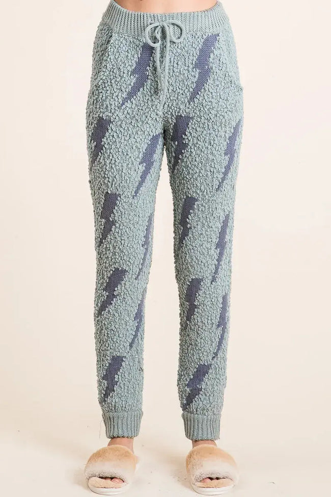 BiBi Cozy Soft Hairy Popcorn Sweater Pants  Style Ratio