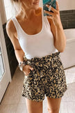 Animal Print Casual Shorts  Style Ratio