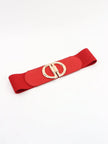 D Buckle Elastic Belt  Style Ratio