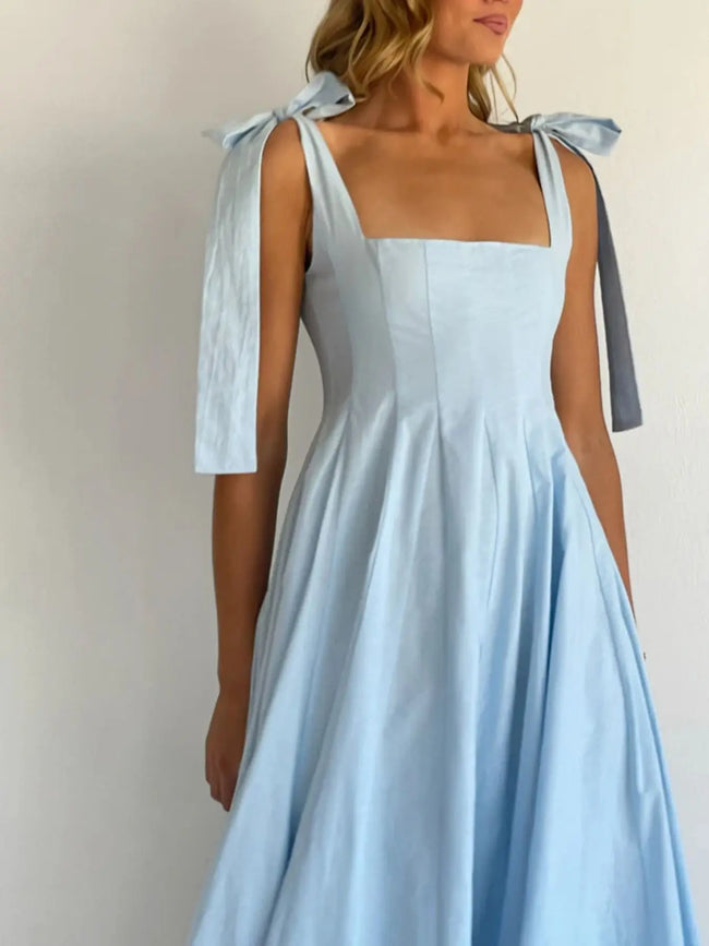 Gradient Tie Shoulder Maxi Dress  Style Ratio
