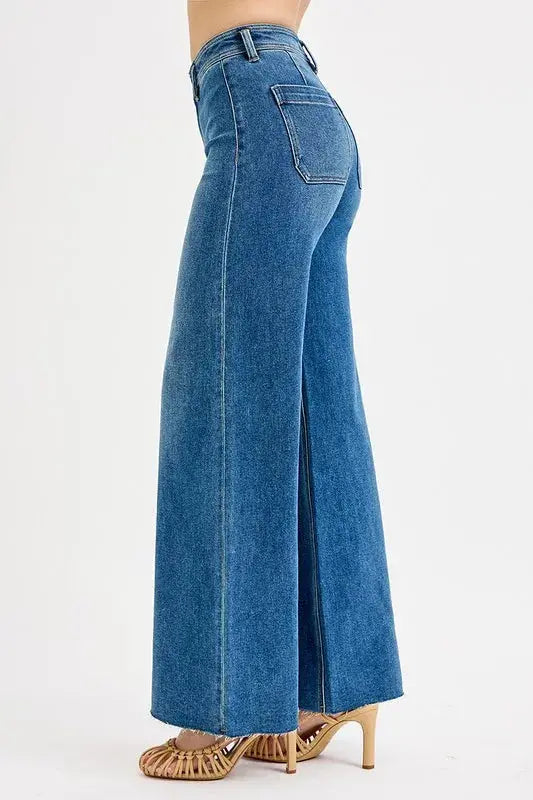 RISEN High-Waisted Wide Leg Jeans  Style Ratio