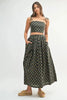 MABLE Floral Crop Top and Skirt Set  Style Ratio