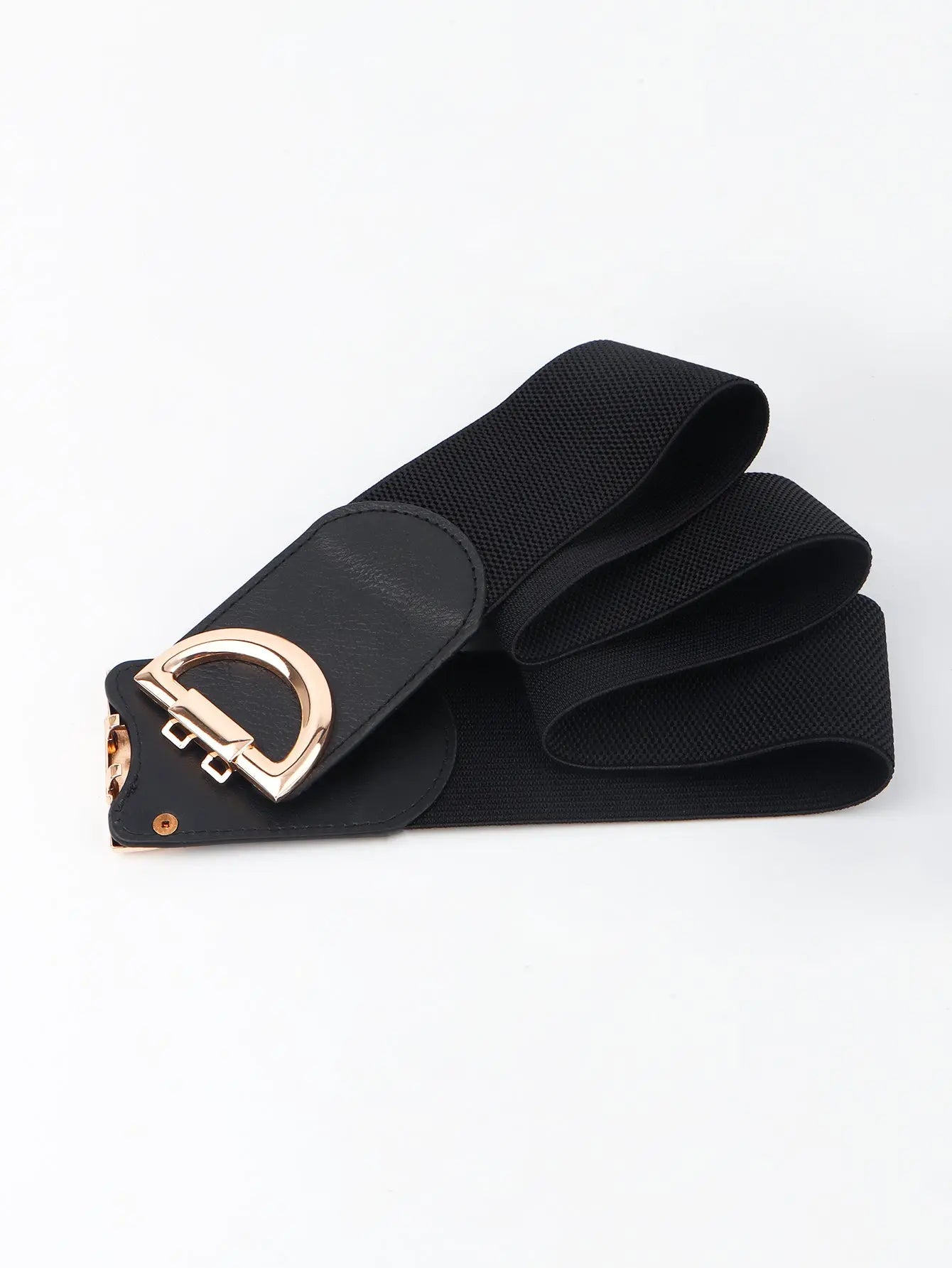 D Buckle Elastic Belt  Style Ratio