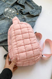 Quilted Nylon Crossbody Bag  Style Ratio
