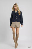 Umgee Button-Front Knit Cardigan  Style Ratio