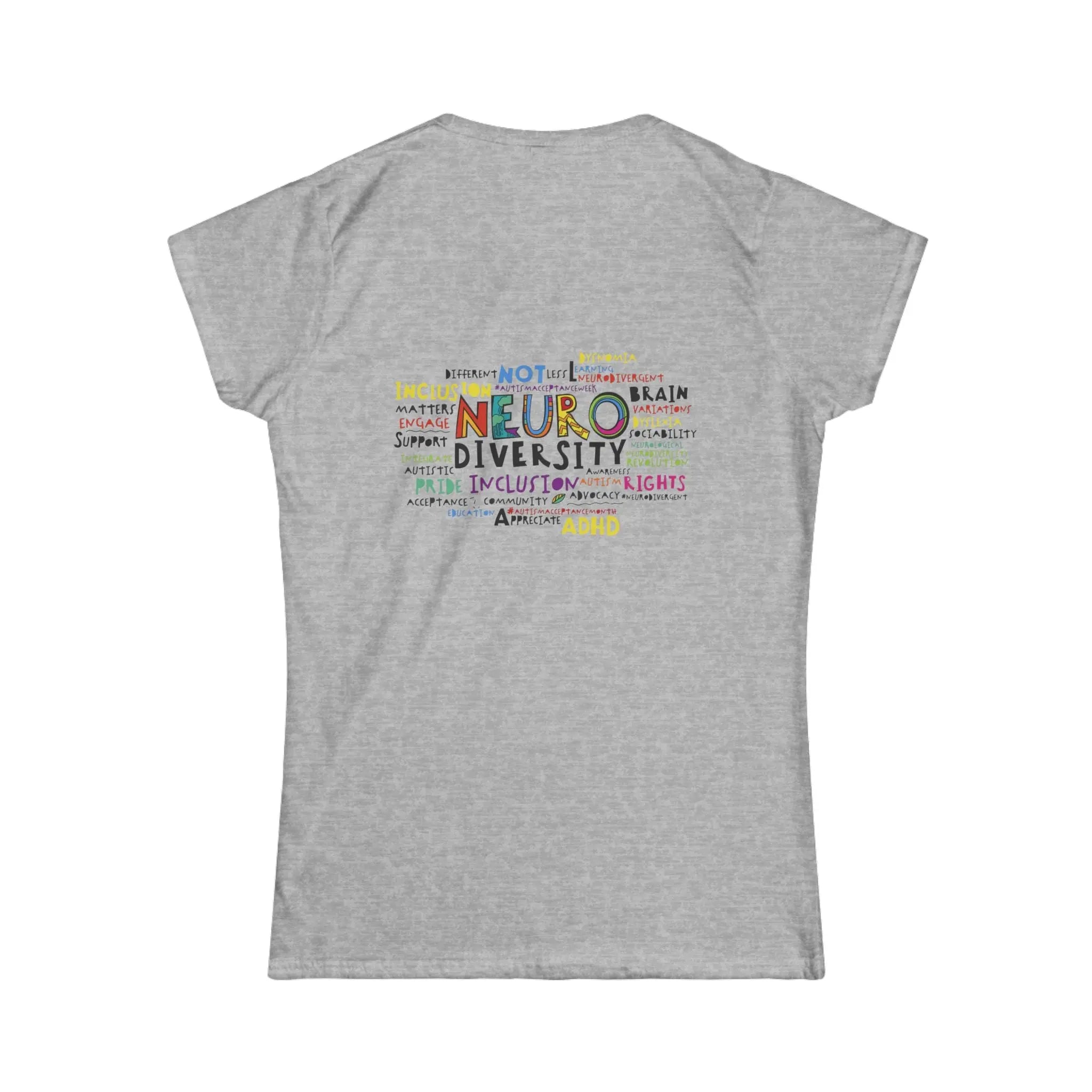 Neurospicy: Infinity Symbol and Neuro Word Cloud  Style Ratio