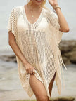 Side Tied V-Neck Cover-Up  Style Ratio