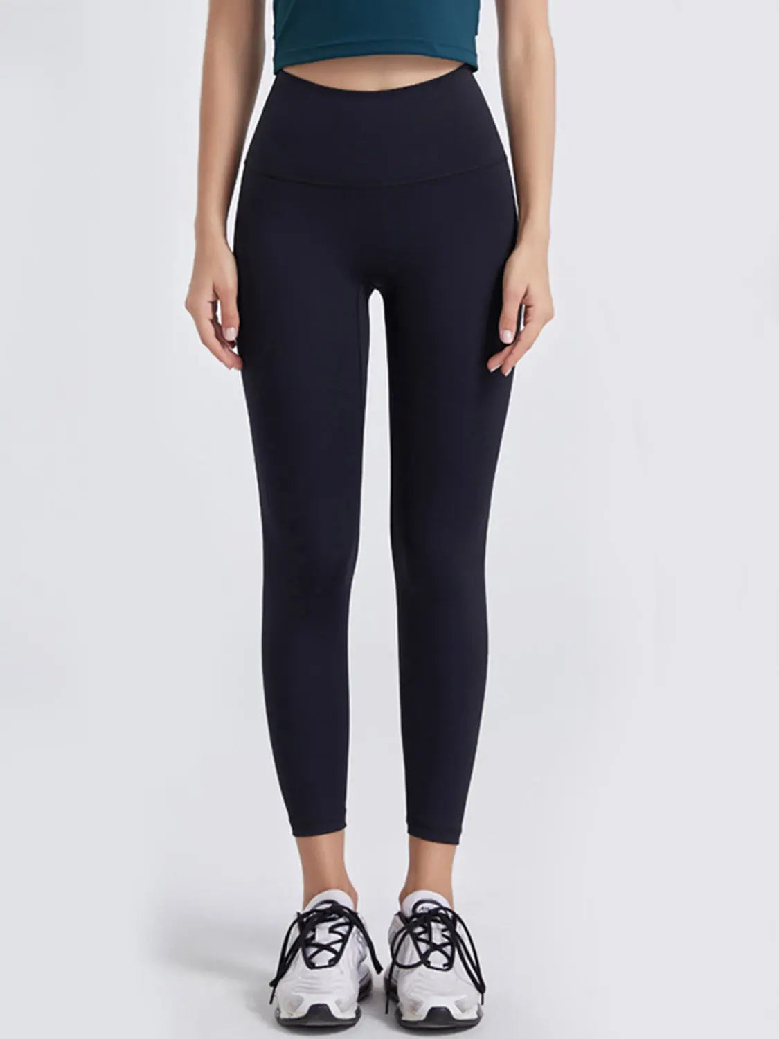 Wide Waistband Sports Leggings  Style Ratio