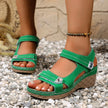 Open Toe Wedge Sandals  Style Ratio
