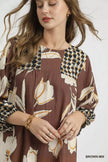 Umgee Floral High-Low Babydoll Dress  Style Ratio