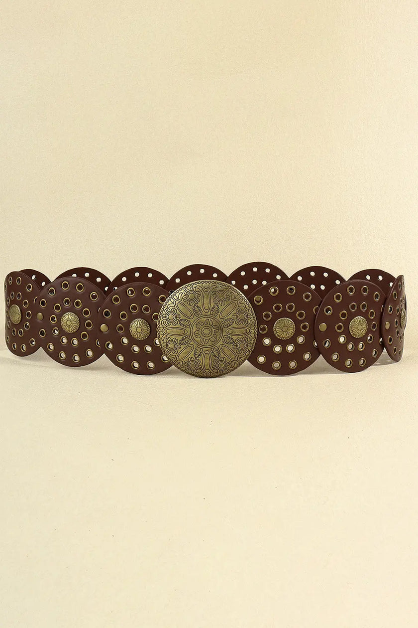 Zinc Alloy PU Disc Belt  Style Ratio