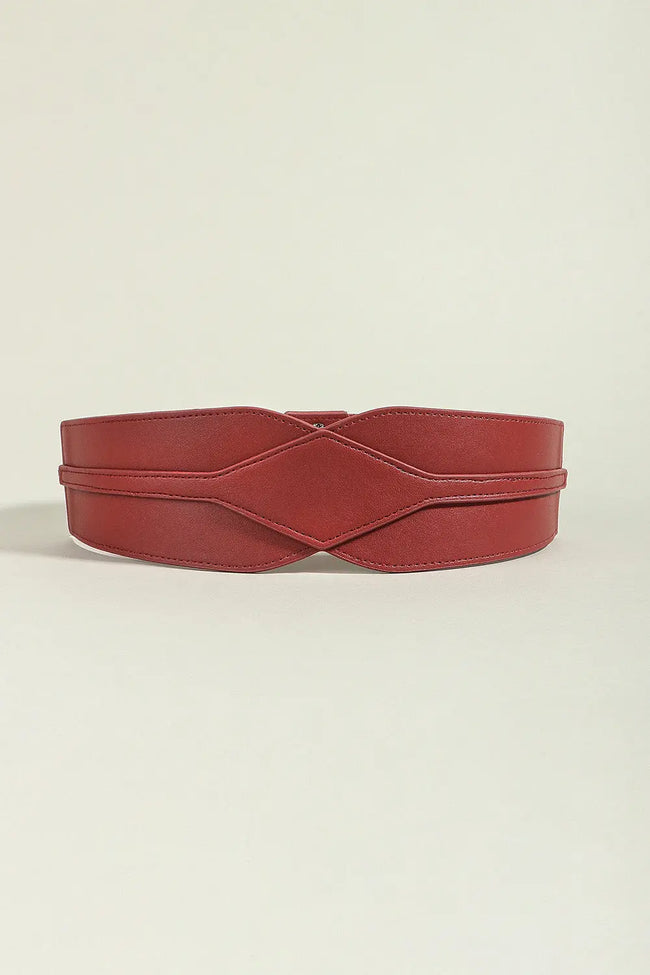 Elastic Wide PU Belt  Style Ratio