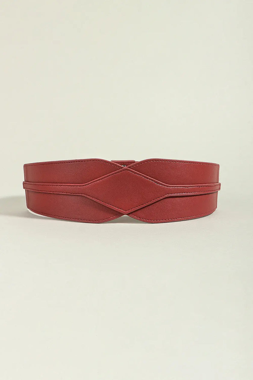 Elastic Wide PU Belt  Style Ratio