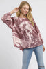 Umgee Metallic Fabric Blouse with Balloon Sleeves  Style Ratio