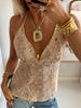 Sequin Embellished Halter Neck Cami  Style Ratio