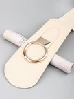 PU Elastic Wide Belt with Alloy Buckle  Style Ratio