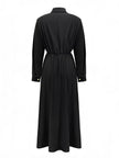 Button Front Long Sleeve Maxi Dress  Style Ratio