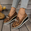Leopard Print Platform Loafers  Style Ratio