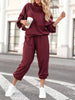 Casual Hoodie and Cropped Pants Set  Style Ratio