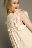 Umgee Bow Print Ruffled Cap Sleeve Mini Dress  Style Ratio