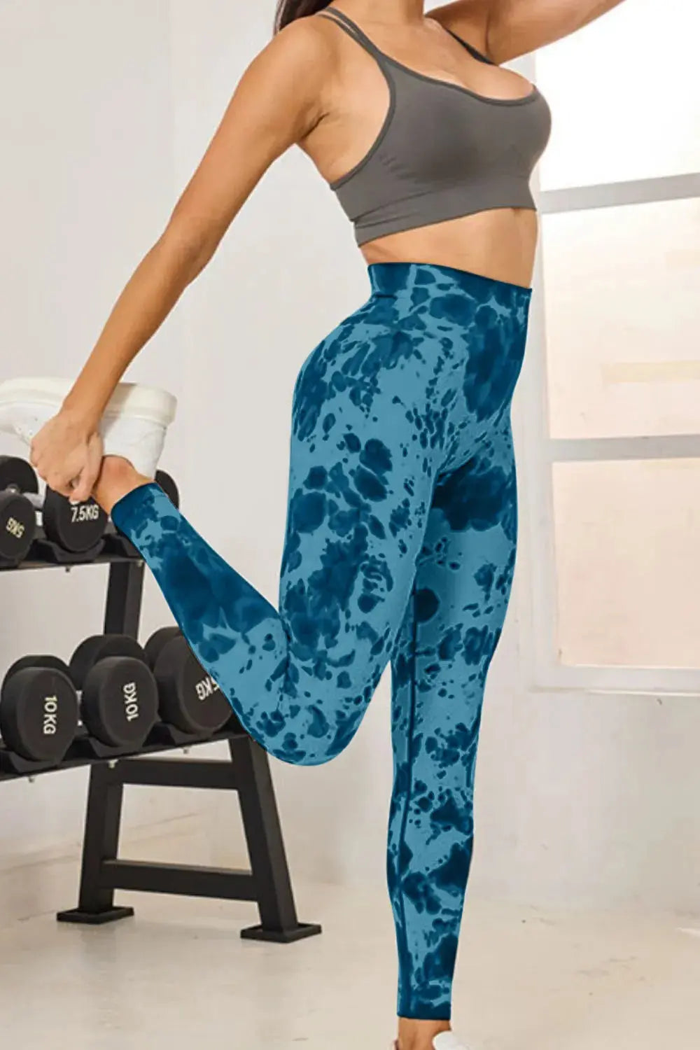 Tie-Dye High Waist Active Leggings  Style Ratio