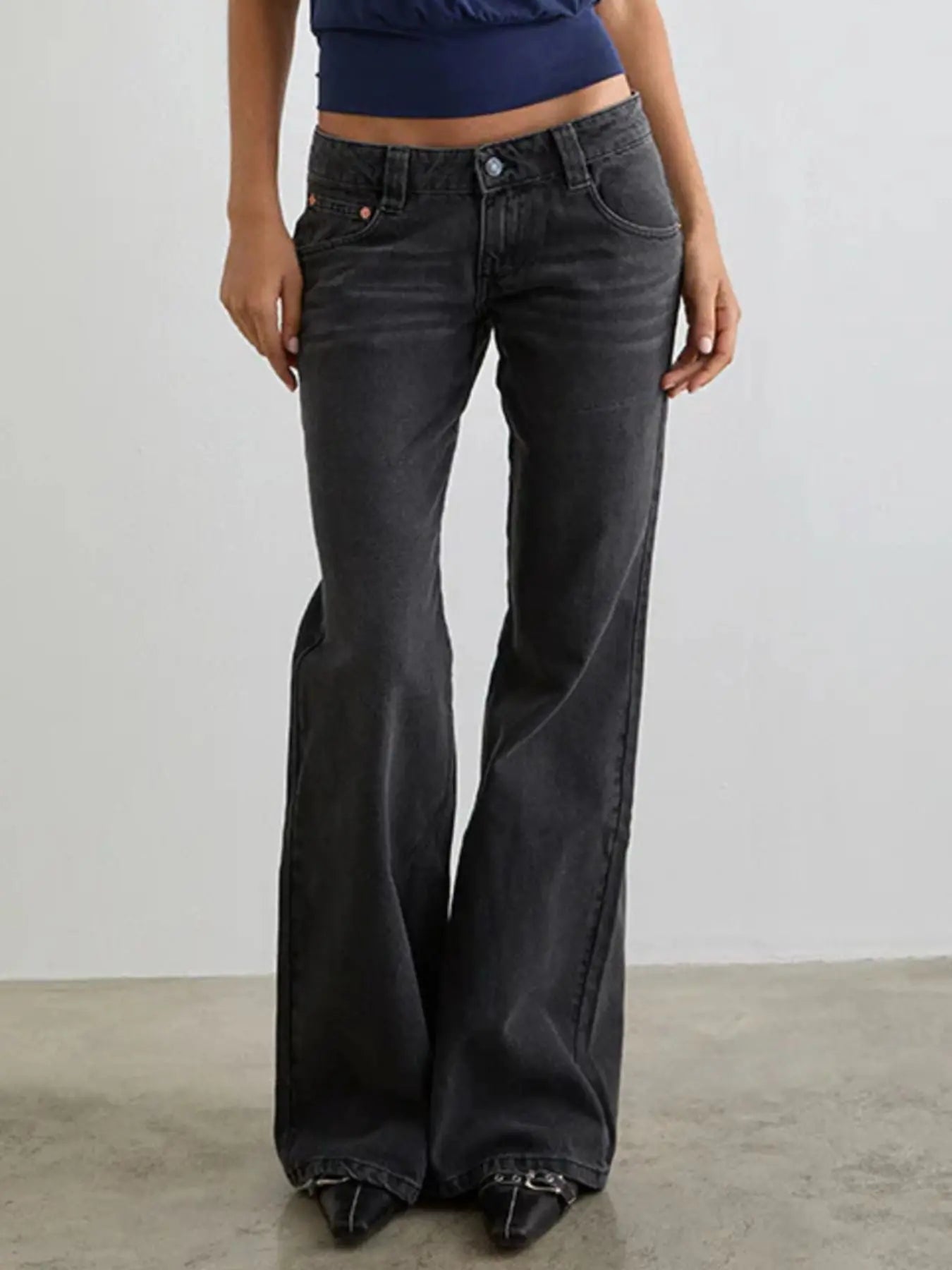 Low Rise Flare Leg Jeans  Style Ratio