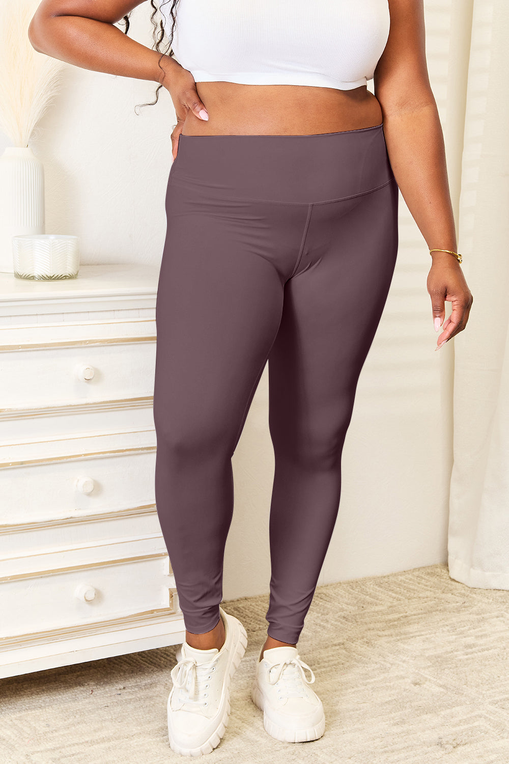 Wide Waistband Leggings