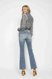 Judy Blue Full Size Tummy Control Back Embroidered Pocketed Bootcut Jeans  Style Ratio