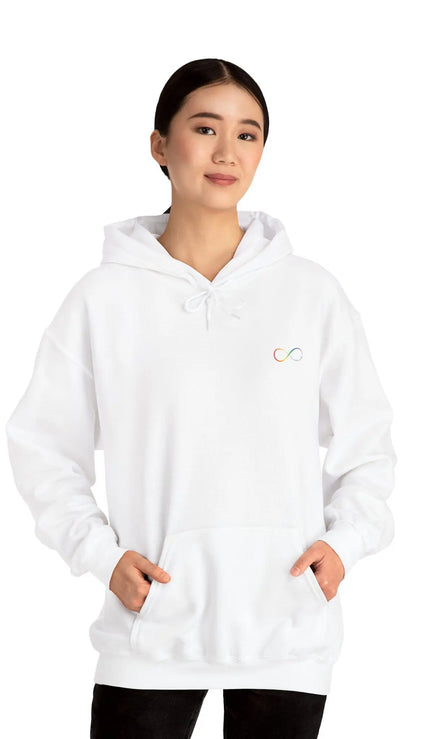 Neurodiversity Word Cloud Hoodie â€” Awareness & Support Pullover Printify